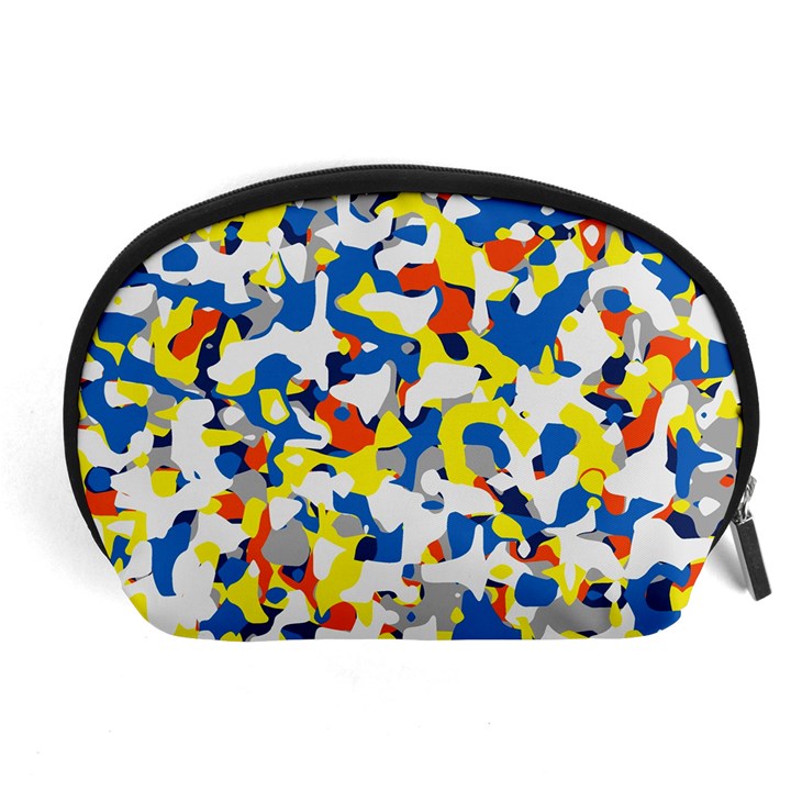 Pop Art Camouflage 2 Accessory Pouch (Large)