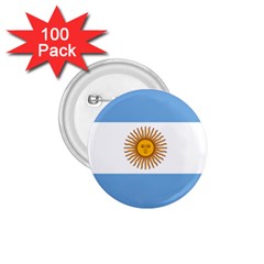 Argentina Flag 1 75  Buttons (100 Pack)  by FlagGallery