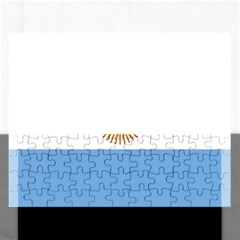 Argentina Flag Rectangular Jigsaw Puzzl by FlagGallery