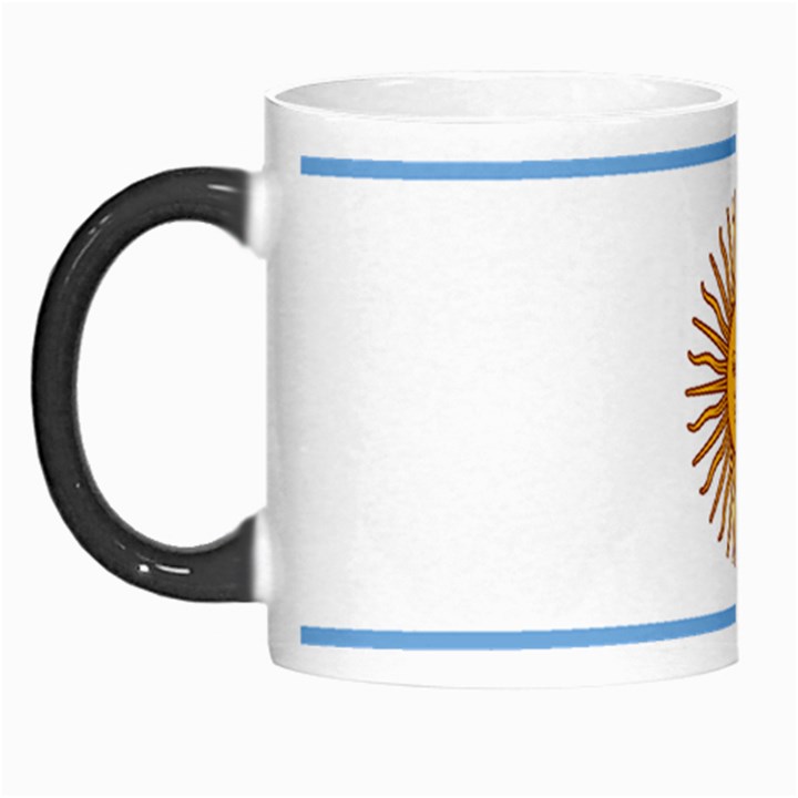 Argentina Flag Morph Mugs