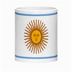 Argentina Flag Morph Mugs Center