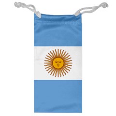 Argentina Flag Jewelry Bag by FlagGallery