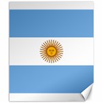 Argentina Flag Canvas 20  x 24  19.57 x23.15  Canvas - 1