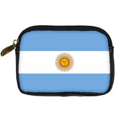 Argentina Flag Digital Camera Leather Case by FlagGallery