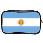 Argentina Flag Toiletries Bag (Two Sides) Front