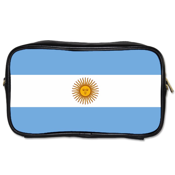 Argentina Flag Toiletries Bag (Two Sides)