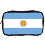 Argentina Flag Toiletries Bag (Two Sides) Back