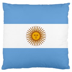 Argentina Flag Large Cushion Case (one Side) by FlagGallery