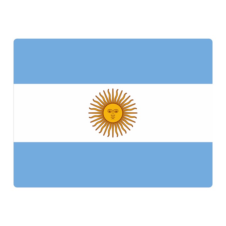 Argentina Flag Double Sided Flano Blanket (Mini) 