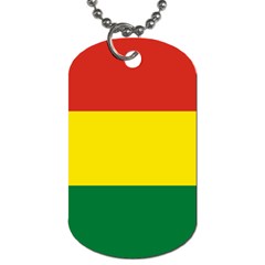 Bolivia Flag Dog Tag (one Side) by FlagGallery