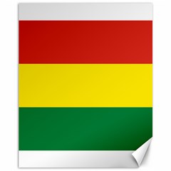 Bolivia Flag Canvas 11  X 14  by FlagGallery