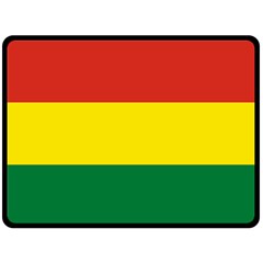 Bolivia Flag Fleece Blanket (large)  by FlagGallery