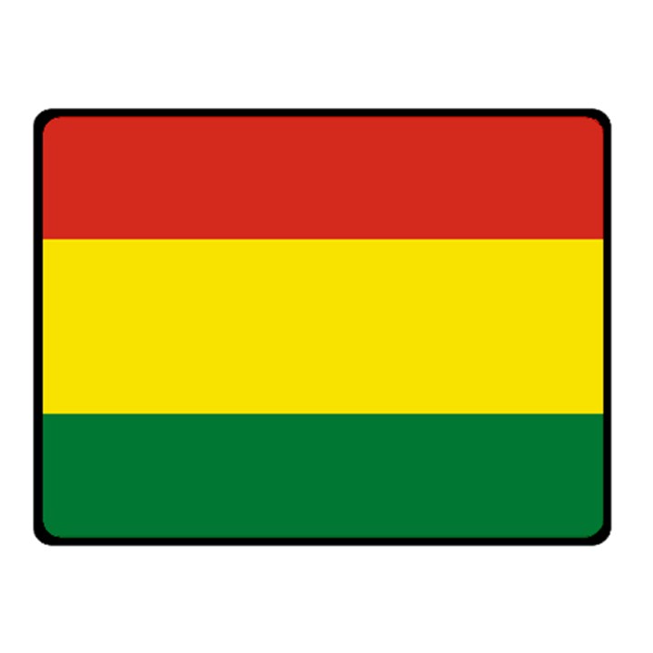 Bolivia Flag Fleece Blanket (Small)