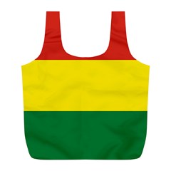 Bolivia Flag Full Print Recycle Bag (l) by FlagGallery