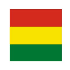 Bolivia Flag Small Satin Scarf (square) by FlagGallery