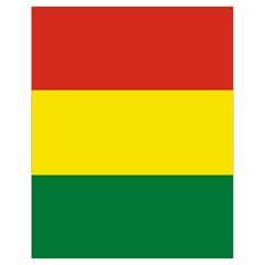 Bolivia Flag Drawstring Bag (small) by FlagGallery