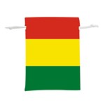 Bolivia Flag Lightweight Drawstring Pouch (L) Front