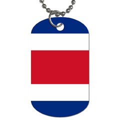 Costa Rica Flag Dog Tag (one Side) by FlagGallery