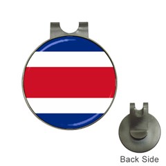 Costa Rica Flag Hat Clips With Golf Markers by FlagGallery