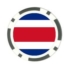 Costa Rica Flag Poker Chip Card Guard by FlagGallery