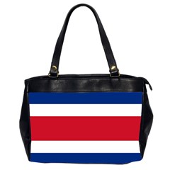 Costa Rica Flag Oversize Office Handbag (2 Sides) by FlagGallery