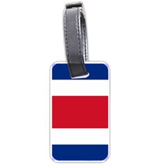 Costa Rica Flag Luggage Tag (one Side) by FlagGallery