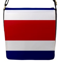 Costa Rica Flag Flap Closure Messenger Bag (s) by FlagGallery