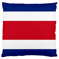 Costa Rica Flag Standard Flano Cushion Case (one Side) by FlagGallery