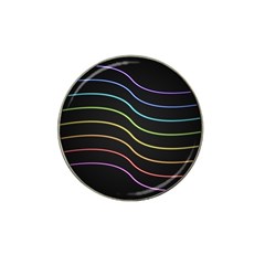 Wallpaper Background Colors Neon Hat Clip Ball Marker (4 Pack) by Pakrebo