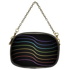 Wallpaper Background Colors Neon Chain Purse (two Sides) by Pakrebo