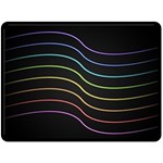 Wallpaper Background Colors Neon Double Sided Fleece Blanket (Large)  80 x60  Blanket Front