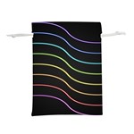 Wallpaper Background Colors Neon Lightweight Drawstring Pouch (S) Front