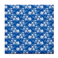 Wallpaper Background Blue Colors Tile Coaster by Pakrebo