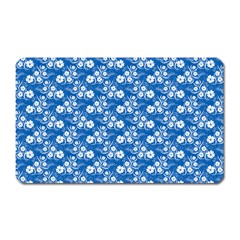 Wallpaper Background Blue Colors Magnet (rectangular) by Pakrebo