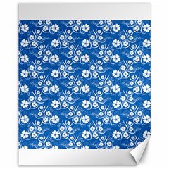 Wallpaper Background Blue Colors Canvas 11  X 14  by Pakrebo