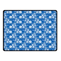 Wallpaper Background Blue Colors Double Sided Fleece Blanket (small)  by Pakrebo