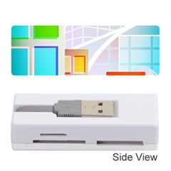 City Modern Business Skyscrapers Memory Card Reader (stick) by Pakrebo