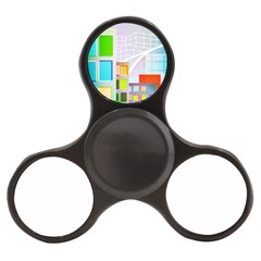 City Modern Business Skyscrapers Finger Spinner by Pakrebo