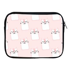 Pattern Pink Cute Sweet Fur Cats Apple Ipad 2/3/4 Zipper Cases by Pakrebo