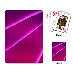 Pattern Purple Design Playing Cards Single Design (rectangle) by Pakrebo