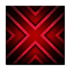 Wallpaper Red Abstract Tile Coaster