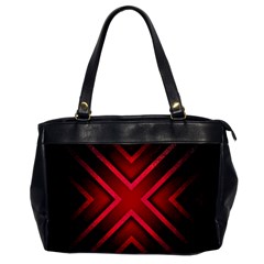 Wallpaper Red Abstract Oversize Office Handbag