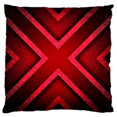 Wallpaper Red Abstract Large Cushion Case (Two Sides)