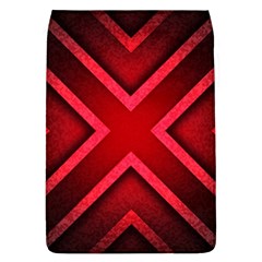 Wallpaper Red Abstract Removable Flap Cover (L)