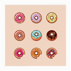 Donut Sweets Baking Food Tasty Medium Glasses Cloth by Pakrebo