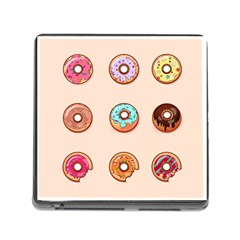 Donut Sweets Baking Food Tasty Memory Card Reader (square 5 Slot) by Pakrebo