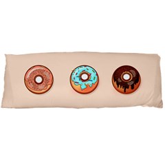 Donut Sweets Baking Food Tasty Body Pillow Case (dakimakura) by Pakrebo