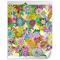 Illustration Pattern Abstract Canvas 12  X 16  by Pakrebo