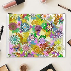 Illustration Pattern Abstract Cosmetic Bag (xl) by Pakrebo