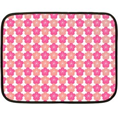 Sakura Flower Pattern Fleece Blanket (mini) by Pakrebo